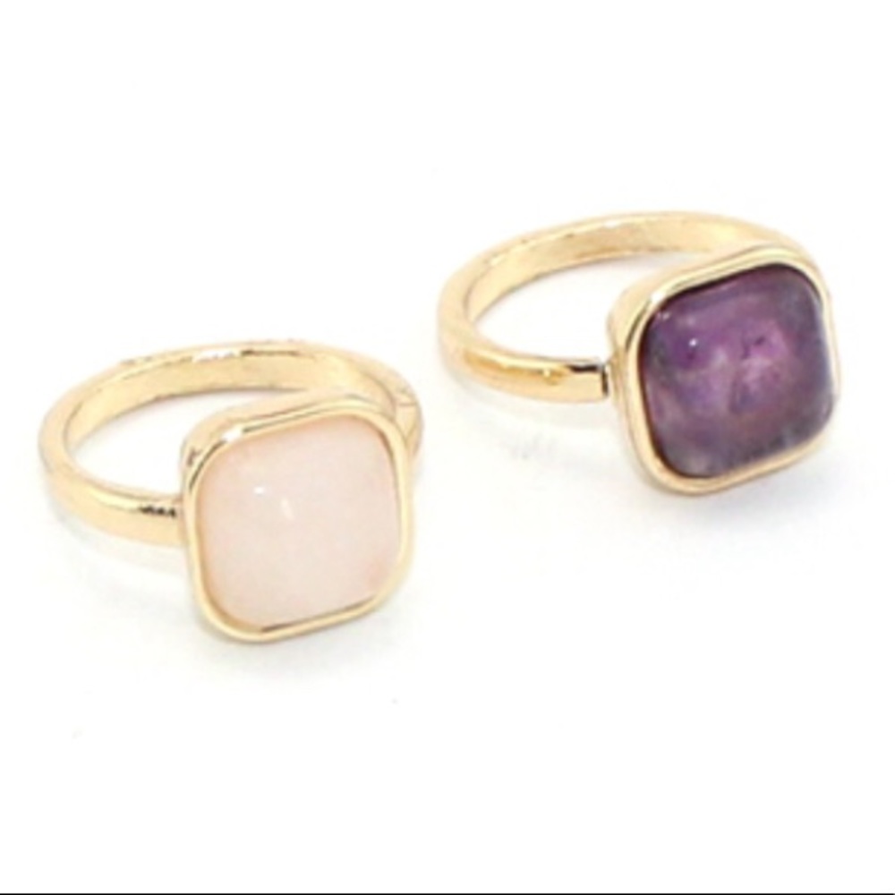 14k Jade Stone Reiki Ring